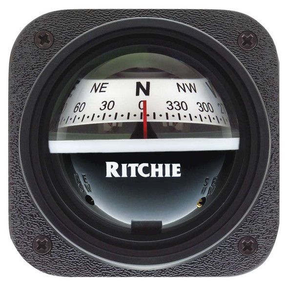 Ritchie Ritchie V-527 Kayak Compass - Bulkhead Mount - White Dial [V-527] V-527 MyGreenOutdoors