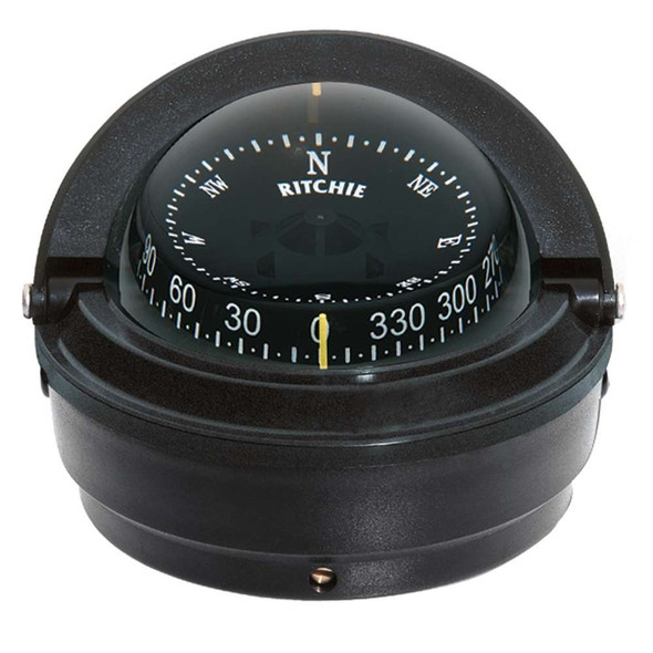 Ritchie Ritchie S-87 Voyager Compass - Surface Mount - Black [S-87] S-87 MyGreenOutdoors