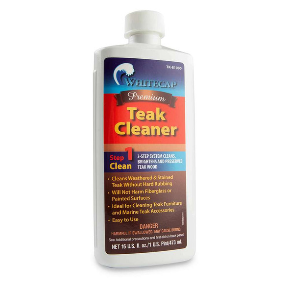 Whitecap Whitecap Premium Teak Cleaning - 16oz [TK-81000] MyGreenOutdoors