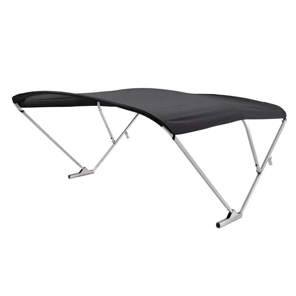 SureShade SureShade Power Bimini - Clear Anodized Frame - Black Fabric [2020000297] MyGreenOutdoors