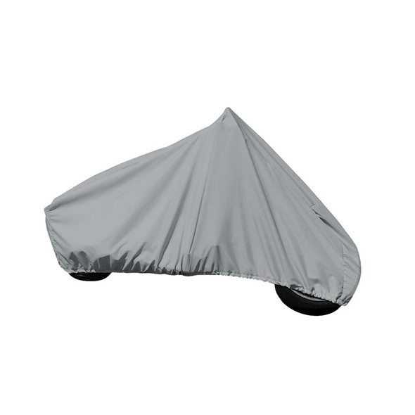 Carver by Covercraft Carver Sun-DURA Cover f/Motorcycle Cruiser w/Up to 15" Windshield - Grey [9001S-11] MyGreenOutdoors