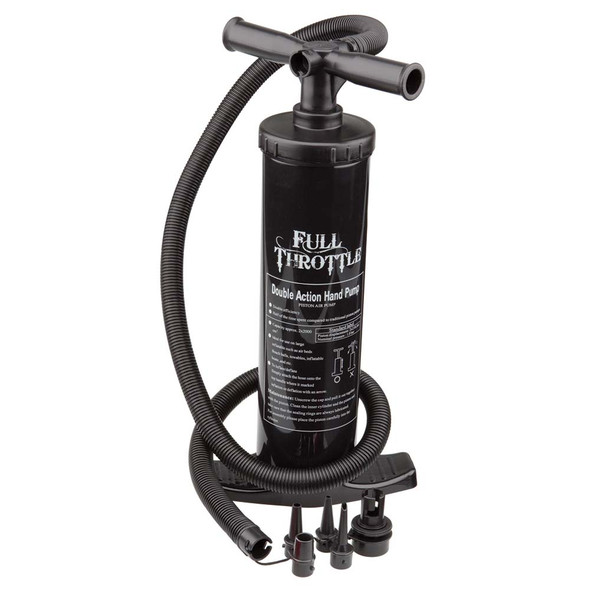 Full Throttle Full Throttle Dual Action Hand Pump - Black [310100-700-999-12] MyGreenOutdoors