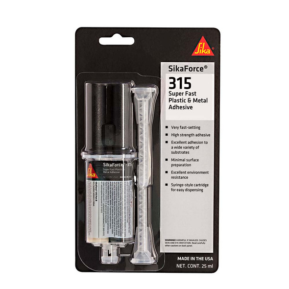 Sika Sika SikaForce-315 Black 25ml Cartridge [613773] MyGreenOutdoors