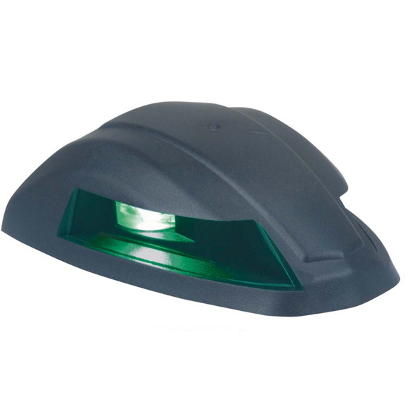 Perko Perko 12V LED Bi-Color Navigation Light - Black Rounded [0655002BLK] MyGreenOutdoors