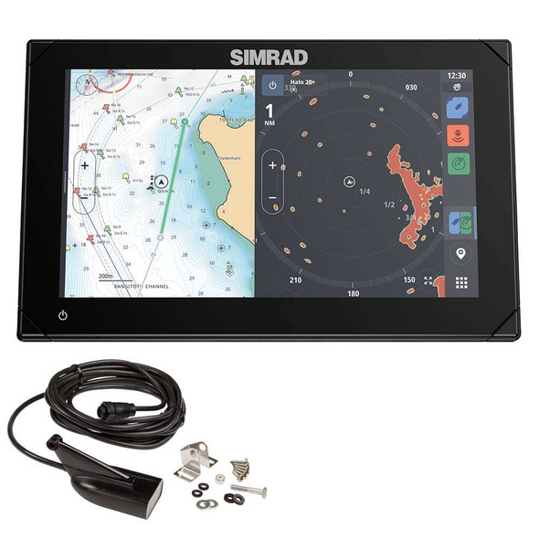 Simrad Simrad NSX 3009 9" Combo Chartplotter Fishfinder w/HDI Transducer [000-15372-001] MyGreenOutdoors