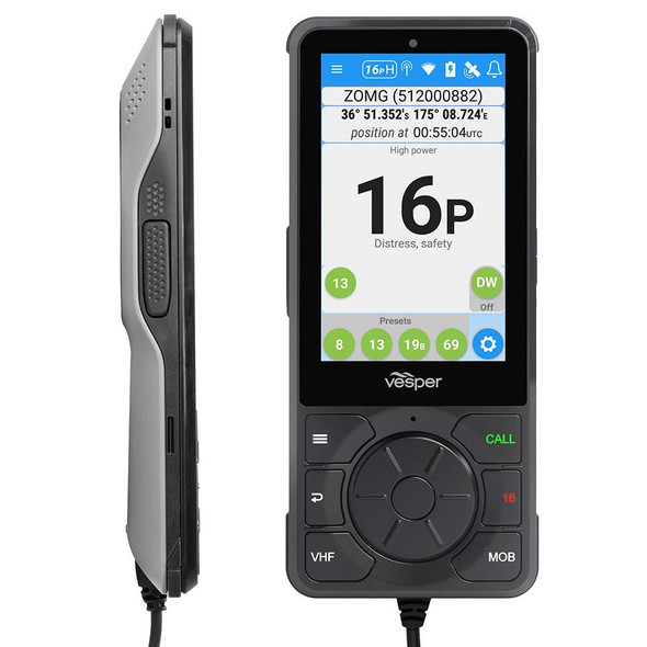 Vesper Vesper Cortex H1 Tethered Handset w/Non-Powered Cradle [010-02816-00] MyGreenOutdoors