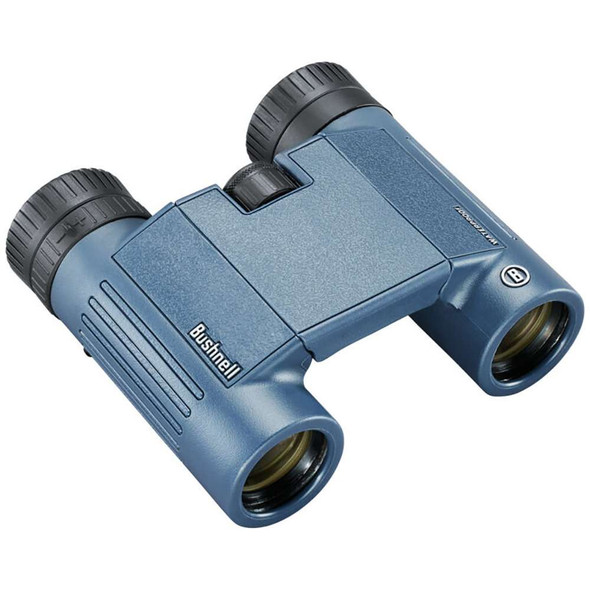 Bushnell Bushnell 12x25mm H2O Binocular - Dark Blue Roof WP/FP Twist Up Eyecups [132105R] MyGreenOutdoors