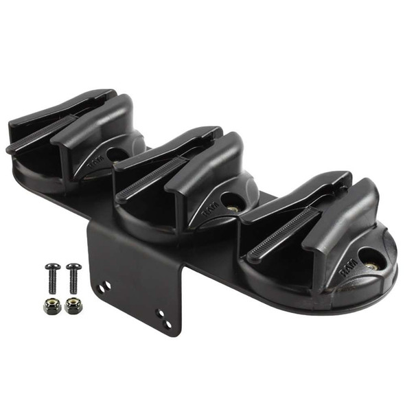 RAM Mounting Systems RAM Mount RAM Triple Microphone Clip w/90-Degree Bracket f/RAM Tough-Box [RAM-VC-MC3] MyGreenOutdoors