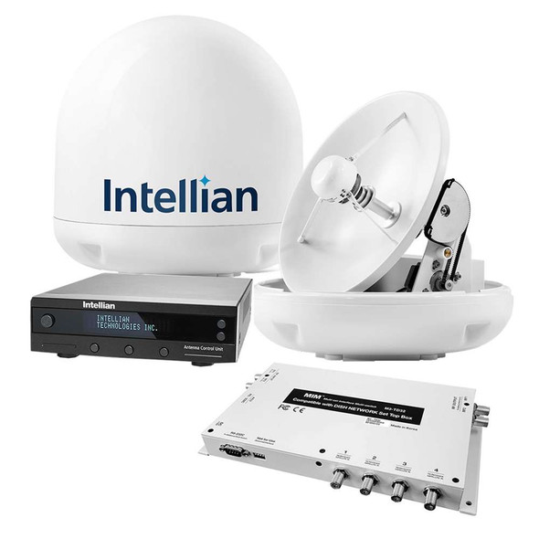 Intellian Intellian i3 US System w/DISH/Bell MIM-2 (w/3M RG6 Cable) 15M RG6 Cable [B4-309DN2] MyGreenOutdoors