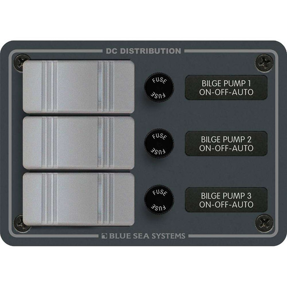 Blue Sea Systems Blue Sea 8665 Contura 3 Bilge Pump Control Panel [8665] MyGreenOutdoors