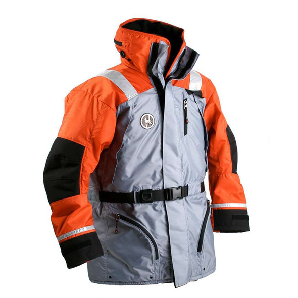 First Watch First Watch AC-1100 Flotation Coat - Orange/Black - XXL [AC-1100-OB-XXL] MyGreenOutdoors