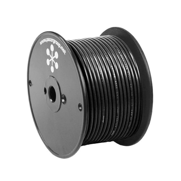 Pacer Group Pacer Black 18 AWG Primary Wire - 100 [WUL18BK-100] MyGreenOutdoors