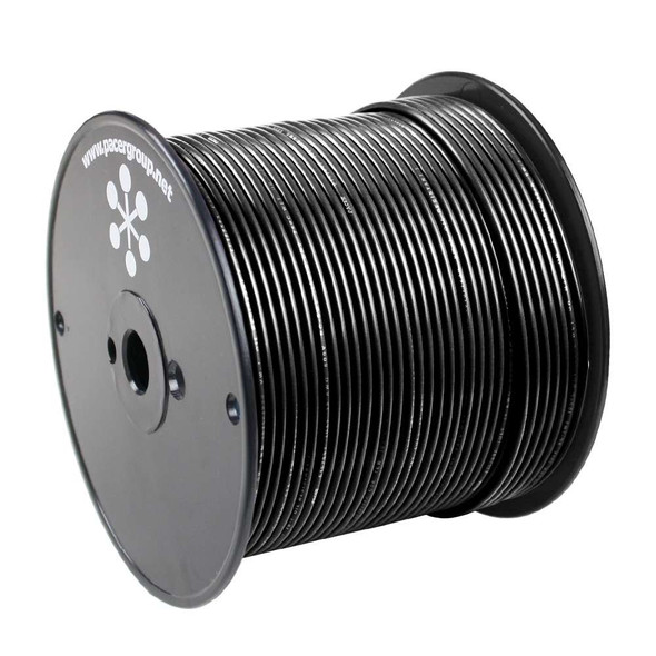 Pacer Group Pacer Black 18 AWG Primary Wire - 500 [WUL18BK-500] MyGreenOutdoors
