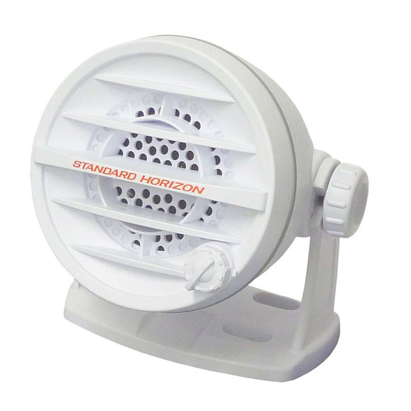 Standard Horizon Standard Horizon 10W Amplified External Speaker - White [MLS-410PA-W] MyGreenOutdoors