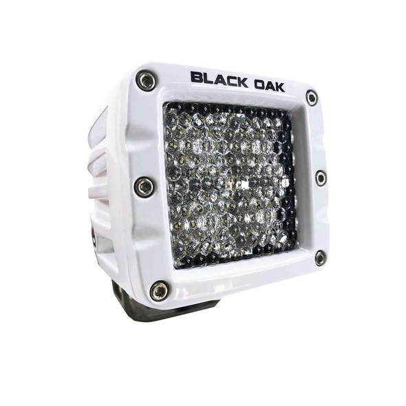 Black Oak LED Black Oak Pro Series 2" Diffused Pod - White [2DM-POD10CR] MyGreenOutdoors