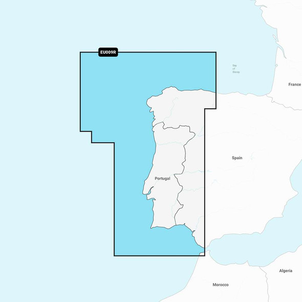 Garmin Garmin Navionics+ NSEU009R - Portugal Spain, Northeast - Marine Chart [010-C1236-20] MyGreenOutdoors