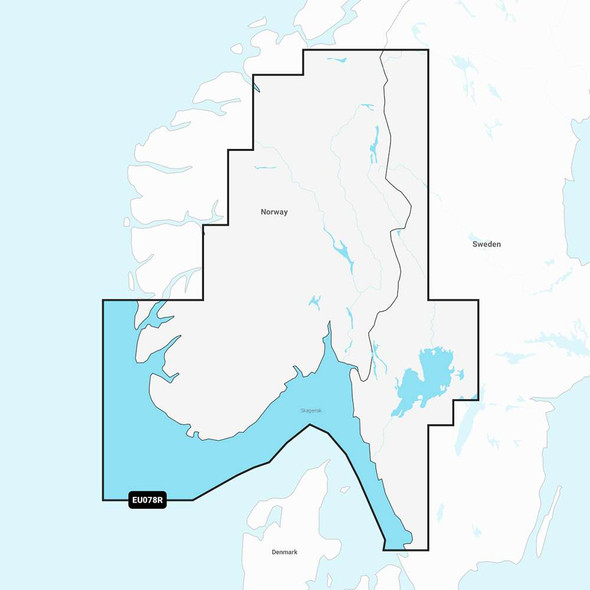 Garmin Garmin Navionics+ NSEU078R - Oslo, Skagerrak Haugesund - Marine Chart [010-C1244-20] MyGreenOutdoors