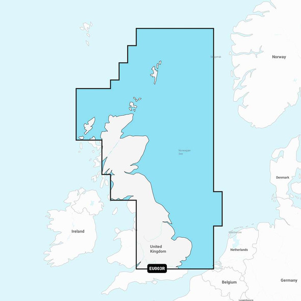 Garmin Garmin Navionics Vision+ NVEU003R - Great Britain, Northeast Coast - Marine Chart [010-C1231-00] MyGreenOutdoors