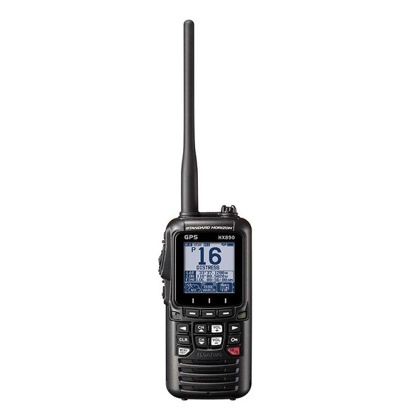 Standard Horizon Standard Horizon HX890 Floating 6 Watt Class H DSC Handheld VHF/GPS - Black [HX890BK] MyGreenOutdoors