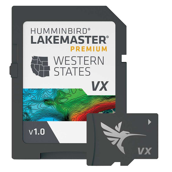 Humminbird Humminbird LakeMaster VX Premium - Western States [602009-1] MyGreenOutdoors