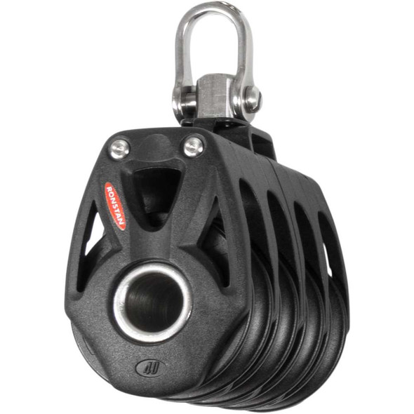 Ronstan Ronstan Series 40 Orbit BB Quad Block w/Swivel Shackle [RF48400] MyGreenOutdoors