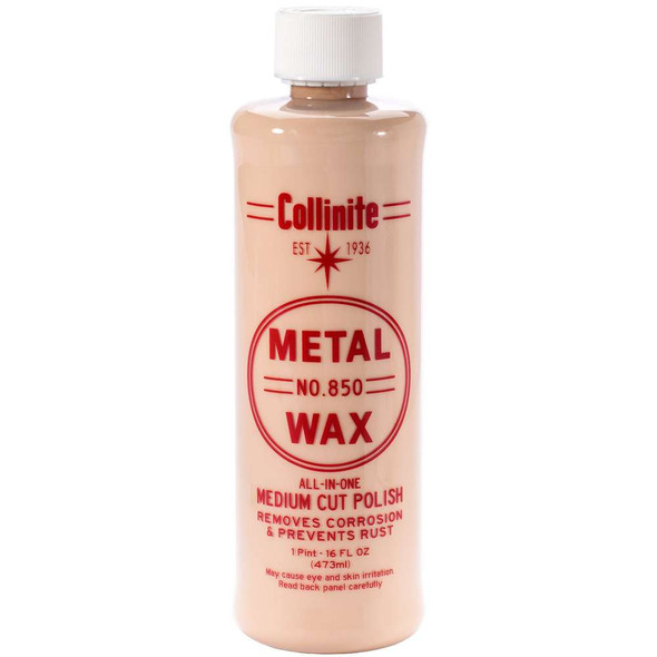 Collinite Collinite 850 Metal Wax - Medium Cut Polish - 16oz [850-16OZ] MyGreenOutdoors