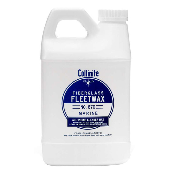 Collinite Collinite 870 Marine Fiberglass Fleetwax - 64oz [870-64OZ] MyGreenOutdoors