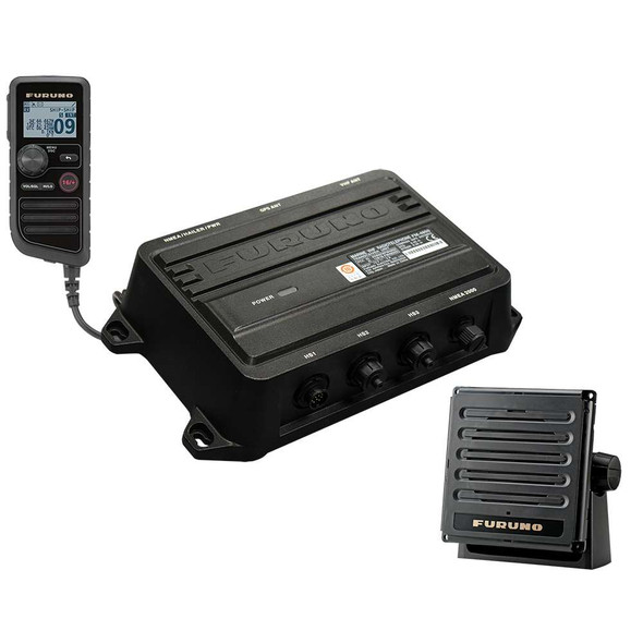 Furuno Furuno FM4850 Black Box VHF Radio w/GPS, AIS, DSC Loudhailer [FM4850] MyGreenOutdoors