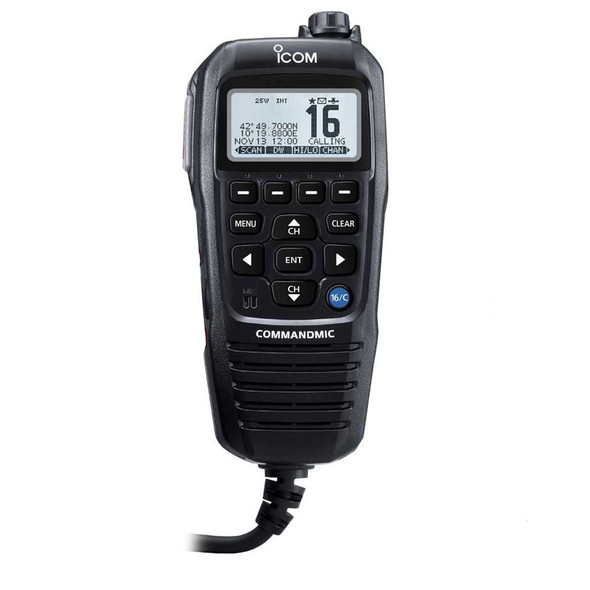 Icom Icom HM-195GB CommandMic IV - Black [HM195GB] MyGreenOutdoors