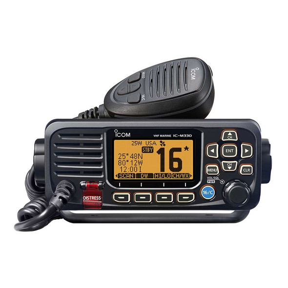 Icom Icom M330 VHF Compact Radio - Black [M330 51] MyGreenOutdoors