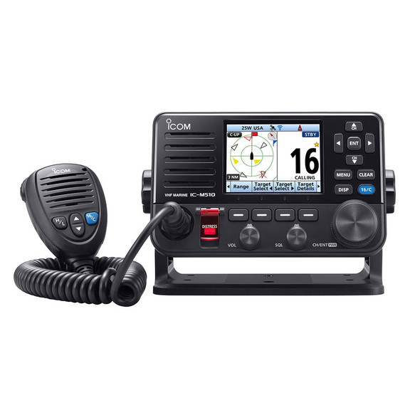 Icom Icom M510 PLUS VHF Marine Radio w/AIS [M510 PLUS 21] MyGreenOutdoors