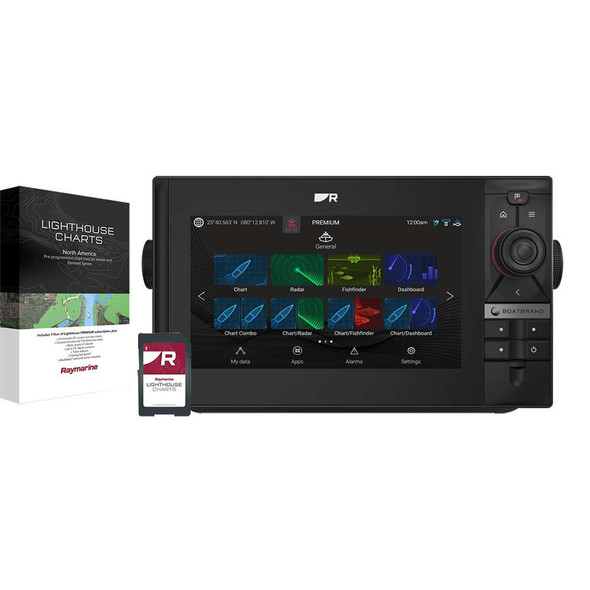 Raymarine Raymarine Axiom 2 Pro 9 S 9" Chartplotter/Fishfinder w/Lighthouse North America Chart - No Transducer [E70653-00-102] MyGreenOutdoors