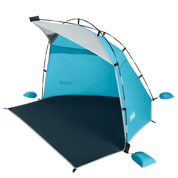 Coleman Coleman Skyshade Small Compact Beach Shade - Caribbean Sea [2000037508] MyGreenOutdoors