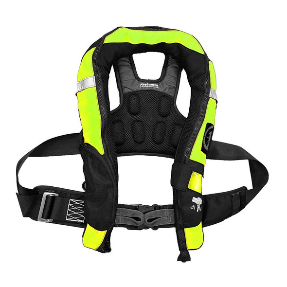 First Watch First Watch FW-40PRO Ergo Auto Inflatable PFD - Hi-Vis Yellow [FW-40PROA-HV] MyGreenOutdoors