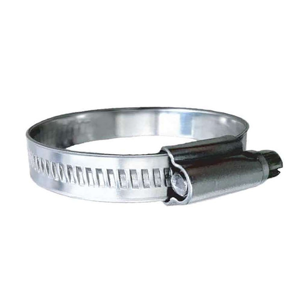Trident Marine Trident Marine 316 SS Non-Perforated Worm Gear Hose Clamp - 15/32" Band Range - (1-1/4" 1-3/4") Clamping Range - 10-Pack - SAE Size 20 [710-1141] MyGreenOutdoors