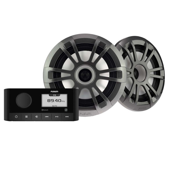 FUSION Fusion MS-RA60 6.5" EL Sports Speaker Kit - Grey Speakers [010-02405-61] MyGreenOutdoors