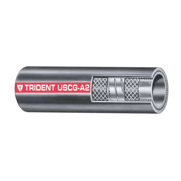 Trident Marine Trident Marine 2" Type A2 Fuel Fill Hose - Sold by the Foot [327-2006-FT] MyGreenOutdoors