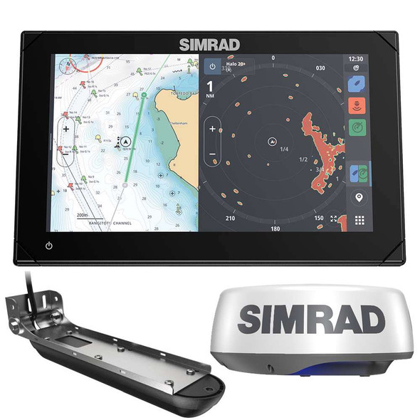 Simrad Simrad NSX 3009 Radar Bundle - HALO20+ Radar Dome Active Imaging 3-in-1 Transducer [000-15377-001] MyGreenOutdoors