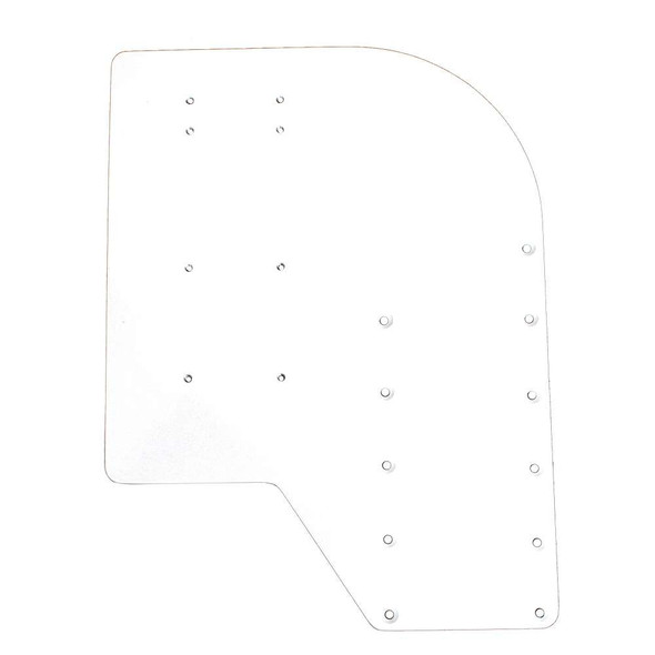 Sea Brackets Sea Brackets Small Offset Trolling Motor Plate [SEA2306] MyGreenOutdoors