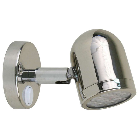 Scandvik Scandvik LED 304 Stainless Steel LED Reading Light - 8-30V [19053P] MyGreenOutdoors