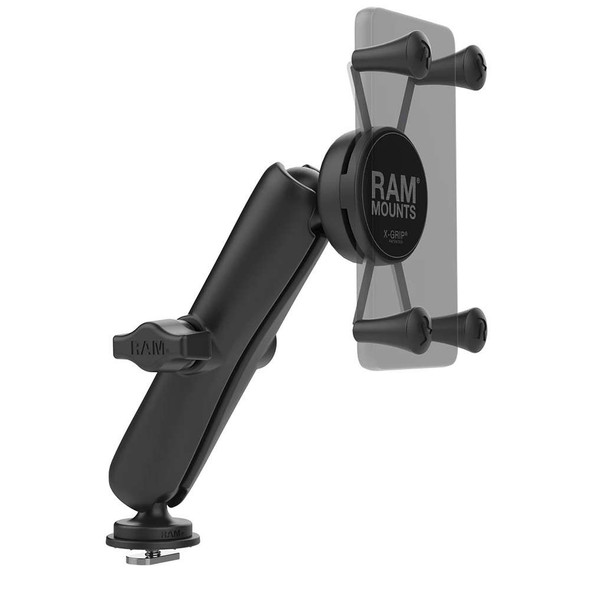 RAM Mounting Systems RAM Mount X-Grip Phone Mount w/Track Ball Base - Long [RAM-HOL-UN7B-C-354-TRA1U] MyGreenOutdoors