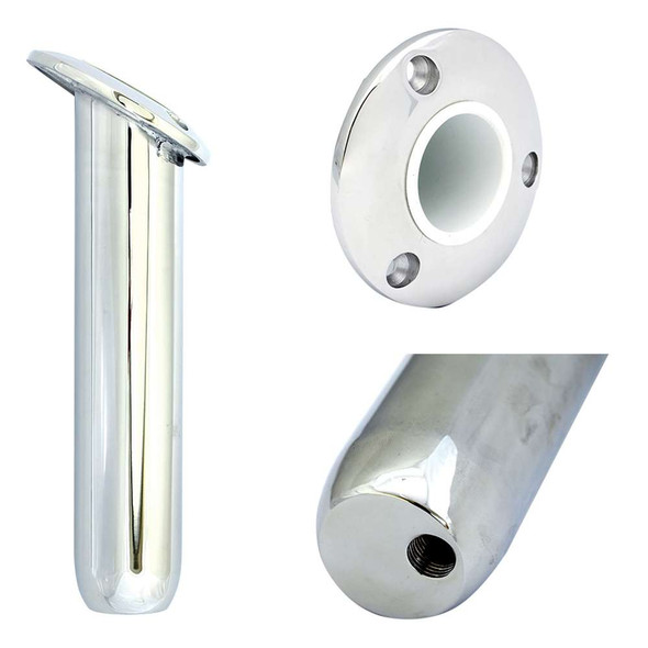 Tigress Tigress Round Head Closed Base Rod Holder - 30 Degree - 9" [77900] MyGreenOutdoors