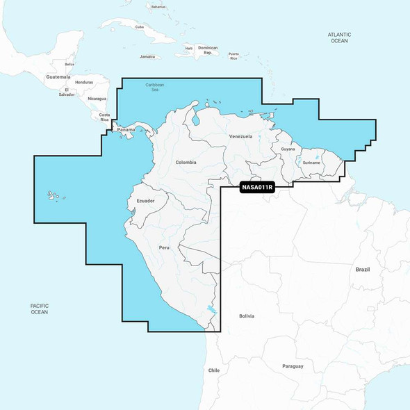 Navionics Navionics NASA011R - South America North - Navionics+ [010-C1460-30] MyGreenOutdoors