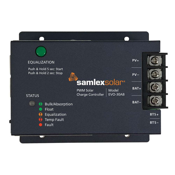 Samlex America Samlex Solar Charge Controller - 12/24 PWM - 30 AMP [EVO-30AB] MyGreenOutdoors