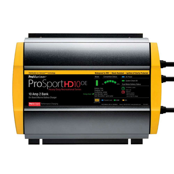 ProMariner ProMariner ProSportHD 10 Gen 4 - 10 Amp - 2-Bank Battery Charger [44010] MyGreenOutdoors