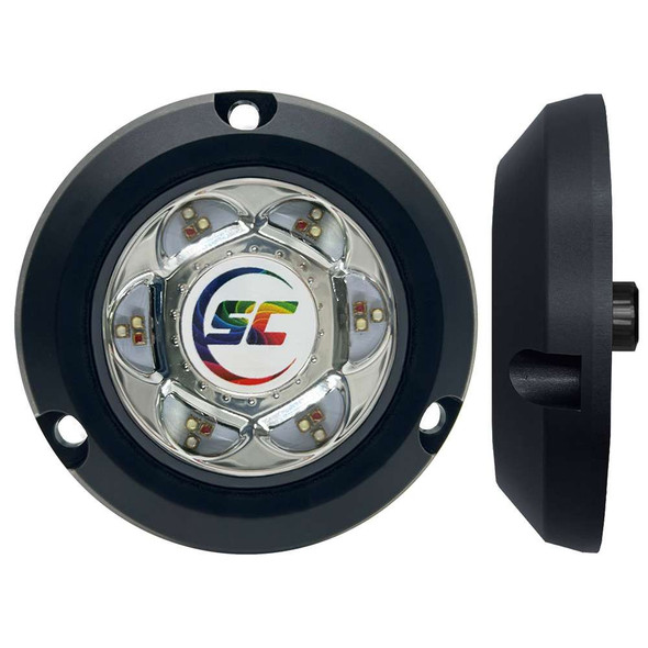 Shadow-Caster LED Lighting Shadow-Caster SC2 Series Polymer Composite Surface Mount Underwater Light - Full Color [SC2-CC-CSM] MyGreenOutdoors