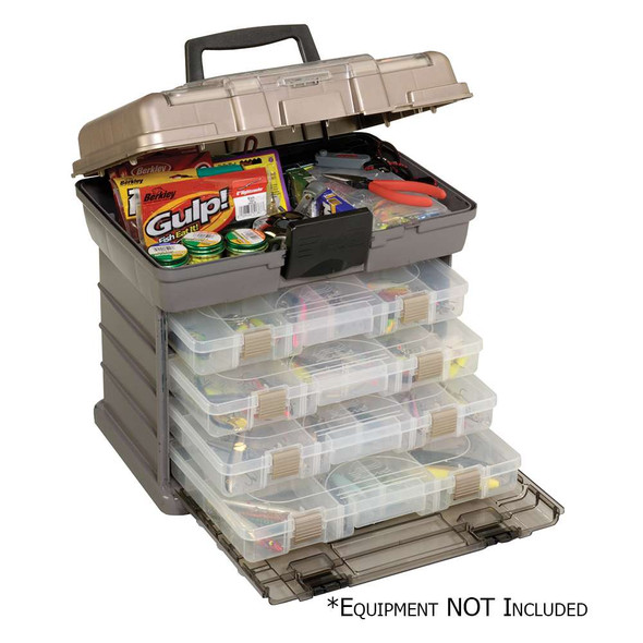 Plano Plano Guide Series Stowaway Rack Tackle Box System - Graphite/Sandstone [137401] MyGreenOutdoors