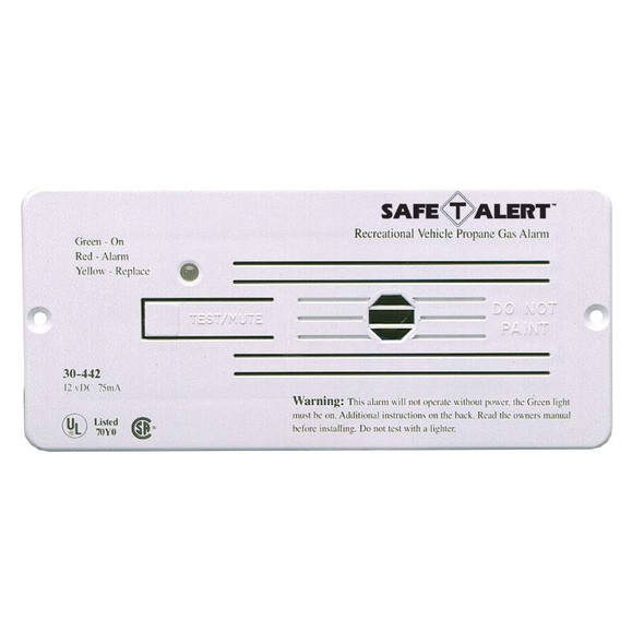 Safe-T-Alert Safe-T-Alert 30 Series 12V RV Propane Alarm - White [30-442-P-WT] MyGreenOutdoors