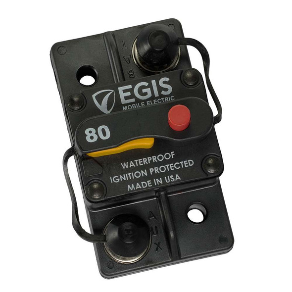 Egis Mobile Electric Egis 80A Surface Mount Circuit Breaker - 285 Series [4703-080] MyGreenOutdoors