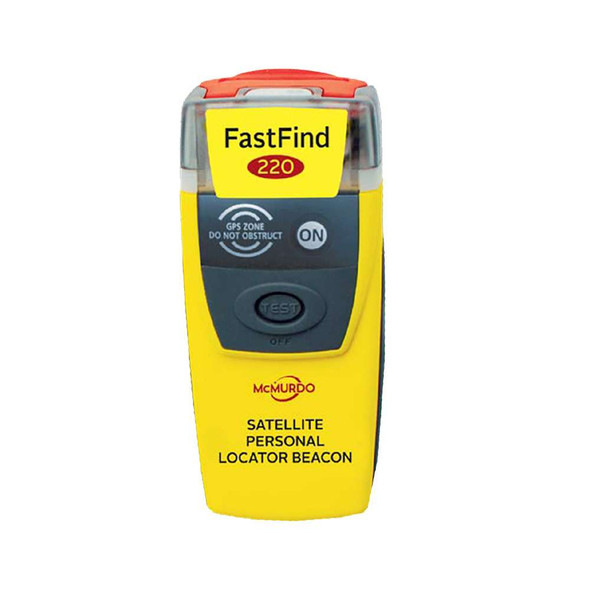 McMurdo McMurdo FastFind 220 Personal Locator Beacon (PLB) - Limited Battery Life (4 Years) Expires 2028 [91-001-220A-C2028] MyGreenOutdoors